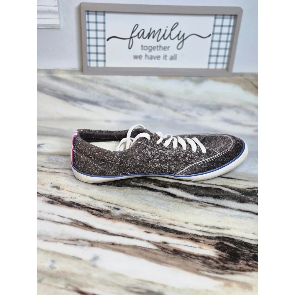 SeaVees‎ Westwood Sneaker Mens 11.5 Brown Hairy Suede Low Top Lace Up